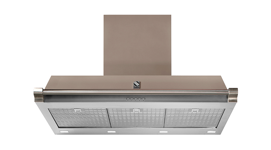 nástenný digestor ASCOT, AKL, š 90 cm vo farbe sabbia s niklovou úchytkou nástenný digestor ASCOT, AKL, š 90 cm vo farbe sabbia s niklovou úchytkou
